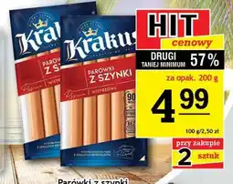 Gram Market Parówki z szynki Krakus oferta