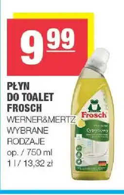 Spar Płyn do toalet Frosch Cytrynowy oferta