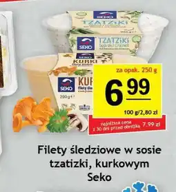 Gram Market Filety śledziowe w sosie tzatziki Seko oferta