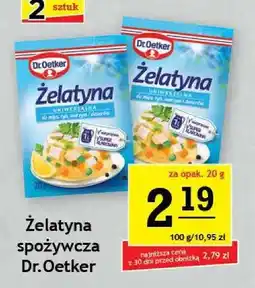 Gram Market Żelatyna spożywcza Dr. Oetker oferta