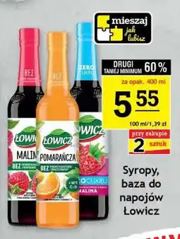 Gram Market Syrop o smaku malinowym Łowicz oferta