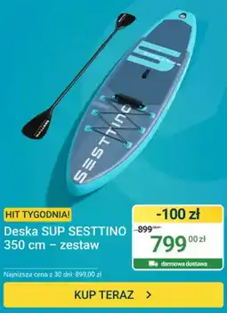 ERLI Deska SUP Sesttino 350 cm zestaw oferta