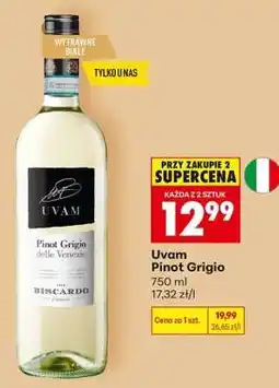 Biedronka UVAM PINOT GRIGIO oferta