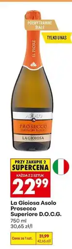 Biedronka La Gioiosa Asolo Prosecco Superiore D.O.C.G oferta