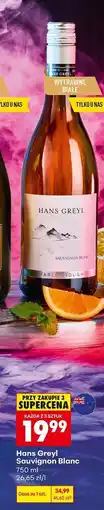 Biedronka HANS GREYL SAUVIGNON BLANC oferta