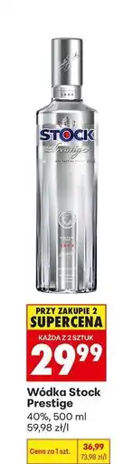 Biedronka Wódka Stock Prestige oferta