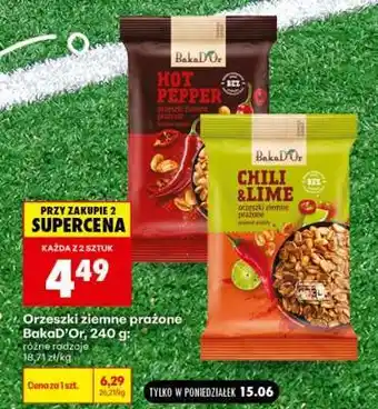 Orzeszki ziemne prażone BakaD'or, 240 g