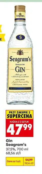 Biedronka Gin Seagram’s oferta