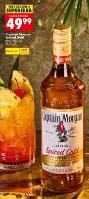 Biedronka Captain Morgan Spiced Gold oferta