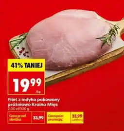 Biedronka Filet z indyka pakowany próżniowo Kraina Mies oferta