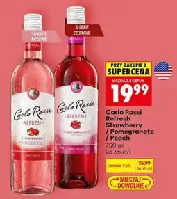 Biedronka Carlo Rossi Refresh Strawberry / Pomegranate / Peach oferta