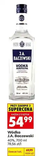 Biedronka Wódka J.A. Baczewski oferta