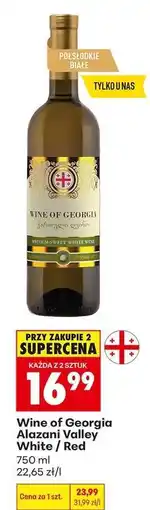 Biedronka Wine of Georgia Alazani Valley White / Red oferta