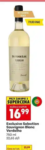 Biedronka Exclusive Selection Sauvignon Blanc Verdelho oferta