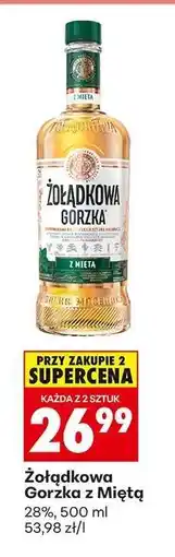 Biedronka ŻOŁĄDKOWA GORZKA Z MIĘTĄ oferta