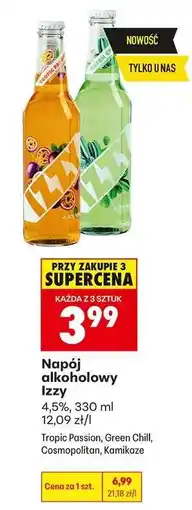Biedronka NAPÓJ ALKOHOLOWY IZZY oferta