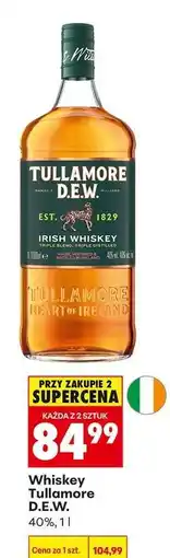 Biedronka Whiskey Tullamore D.E.W oferta