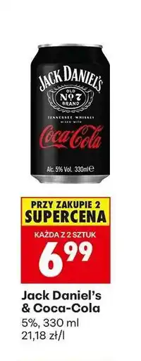 Biedronka Jack Daniel's & Coca-Cola oferta