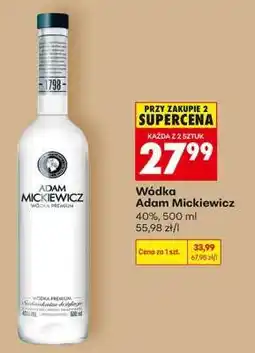 Biedronka Wódka Adam Mickiewicz oferta
