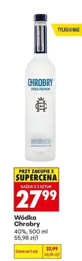 Biedronka WÓDKA CHROBRY oferta