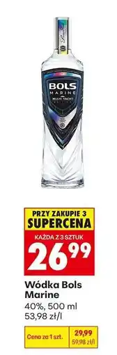 Biedronka WÓDKA BOLS MARINE oferta