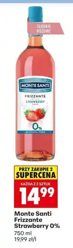 Biedronka Monte Santi Frizzante Strawberry 0% oferta