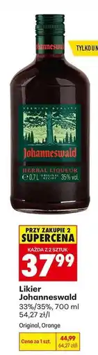 Biedronka LIKIER JOHANNESWALD oferta