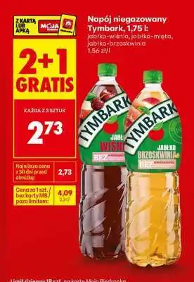 Biedronka Napój niegazowany Tymbark 1,75 l oferta