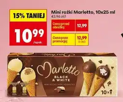 Biedronka Mini rożki Marletto, 10x25 ml oferta