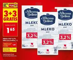 Biedronka Mleko UHT 3,2% Mleczna Dolina, 1l oferta