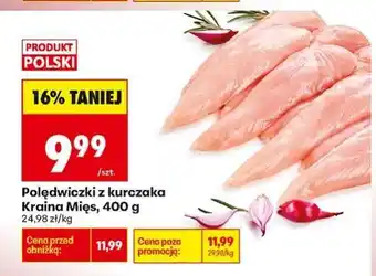 Biedronka Polędwiczki z kurczaka Kraina Mies 400 g oferta