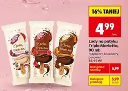 Biedronka Lody na patyku Triple Marletto oferta