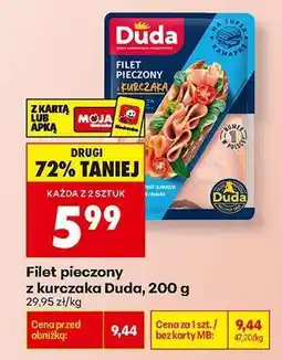 Biedronka Filet pieczony z kurczaka Duda 200 g oferta