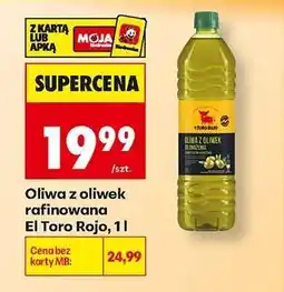 Biedronka Oliwa z oliwek rafinowana El Toro Rojo, 1 l oferta