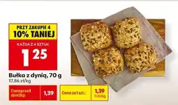 Biedronka Bułka z dynią, 70 g oferta