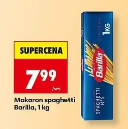 Biedronka Makaron spaghetti Barilla 1 kg oferta