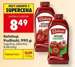 Biedronka Ketchup Pudliszki, 990 g oferta