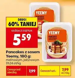 Biedronka Pancakes z sosem Yeemy, 180 g oferta