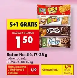 Biedronka Baton Nestlé, 17-25 g oferta