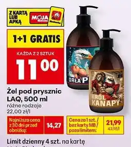 Biedronka Żel pod prysznic LAQ, 500 ml oferta