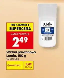 Biedronka Wkład parafinowy Lumia , 150 g oferta