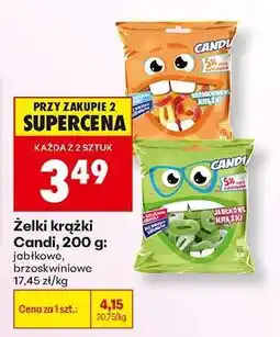 Biedronka Żelki krążki Candi, 200 g oferta