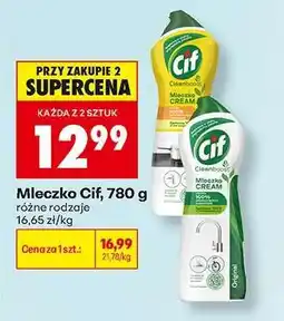 Biedronka Mleczko Cif, 780 g oferta