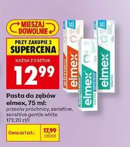 Biedronka pasta do zębów Elmex 75 ml oferta