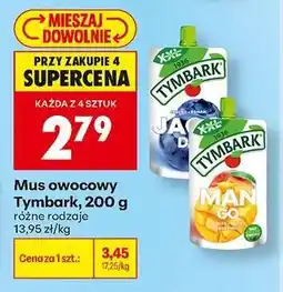 Biedronka Mus owocowy Tymbark, 200 g oferta