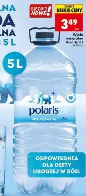 Biedronka Woda mineralna Polaris, 5 l oferta