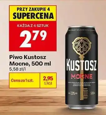 Biedronka Piwo Kustosz Mocne, 500 ml oferta