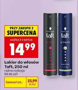 Biedronka Lakier do włosów Taft, 250 ml oferta