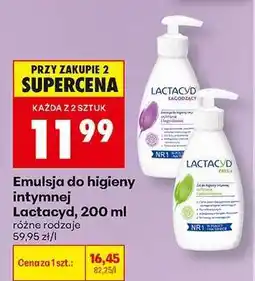 Biedronka Emulsja do higieny intymnej Lactacyd 200 ml oferta