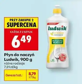 Biedronka Płyn do naczyń Ludwik 900 g oferta
